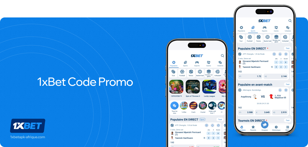 1xbet betapk Afrique Code Promo