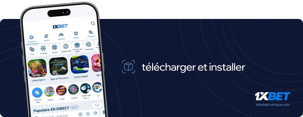 1xbet Betapk Afrique telecharger et installer